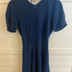 Reformation Blue Backless dress - size 4